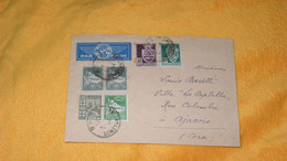 ENVELOPPE ANCIENNE DATE ?../ A. BOUTAREL OFFICIER D'ARTILLERIE EN RETRAITE..CACHETS BONE CONSTANTINE ALGERIE POUR AJACCI - Storia Postale