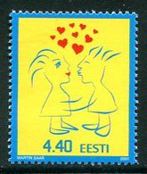ESTONIA 2001 Valentines Day  MNH / **.  Michel 392 - Estonie