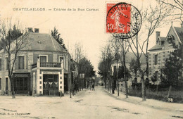 Chatelaillon * Entrée De La Rue Carnot * épicerie Centrale & Débit Du Centre * Commerce Magasin - Châtelaillon-Plage