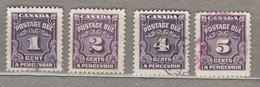 Canada Due Stamps 1935-1948 Used (o) 26903 - Postage Due
