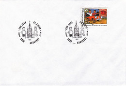 B01-241 2264  BD FDC Rare Suske En Wiske Bob Et Bobette Vandersteen Willy 3-10-1987 3220 Aarschot  €4.5 - 1981-1990