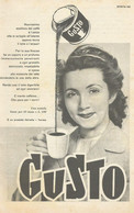 # CAFFE' GUSTO HELVETIA VARESE1950s Advert Pubblicità Publicitè Reklame Food Coffee Cafè Kaffee - Manifesti