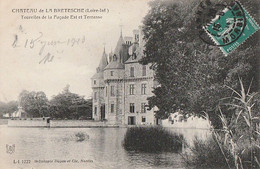 CHATEAU DE LA BRETESCHE. - Tourelles De La Façade Est Et Terrasse - Pontchâteau