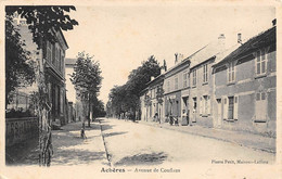 Achères         78          Avenue De Conflans        (voir Scan) - Acheres