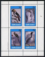 Staffa 1982 Birds #16 (Parrot, Swan, Etc) Perf  Set Of 4 Values (10p To 75p) U/M - Zonder Classificatie