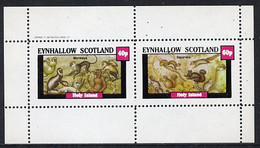 Eynhallow 1982 Animals #10 (Monkeys & Squirrels) Perf  Set Of 2 Values (40p & 60p) U/M - Zonder Classificatie