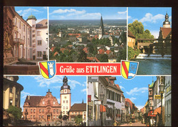 CPM Neuve Allemagne Gruss Aus ETTLINGEN Multi Vues - Ettlingen