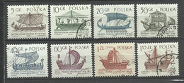 Pologne   YT  Oblitérés 1418/23 Bateaux Voiliers    Poland Polska Polen - Autres & Non Classés