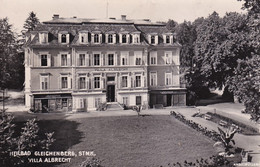 2565 - Österreich - Steiermark , Heilbad Gleichenberg , Villa Albrecht - Gelaufen 1952 - Bad Gleichenberg