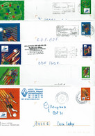 5 Enveloppes PAP - COUPE DU MONDE - FRANCE 98 - PAP:  Varia (1995-...)