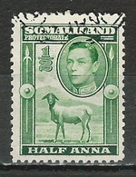 Somaliland SG 93, Mi 77 O - Somalilandia (Protectorado ...-1959)