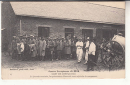 56 - Camp De Coëtquidan - Prisonniers Allemands - Journée Terminée Ils Rejoignent Le Campement - Guerre 1914 - Guerre 1914-18