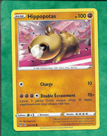 Pokémon 2020 Epée Et Bouclier Ténèbres Embrasées 093/189 Hippopotas 2scans - Schwert Und Schild