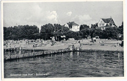 Ostseebad Insel POEL Mecklenburg Badestrand Belebt 67.1930 Ortsstempel KIRCHDORF - Wismar