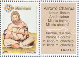 2019 URUGUAY Mnh- Lenguas Indígenas- International Year Indigenous Languages -charrya Lullababy Arrorró Canción De Cuna - Uruguay