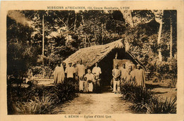 Bénin - église D' Ekiti Ijan - Séminaire Des Missions Africaines Lyon - Prêtre - Dahomey - Benín