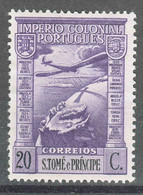 Portugal St. Thomas $ Prince, Sao Tome, Airmail 1939 Mi#343 MNG - St. Thomas & Prince