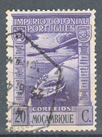 Portugal Mozambique 1938 Airmail Mi#316 Used - Mosambik