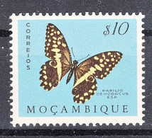 Portugal Mozambique 1953 Butterflies Mi#417 Mint Never Hinged - Mozambique