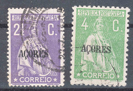 Portugal Azores Acores Ceres 1912/1918 Mi#156,172 Used - Açores