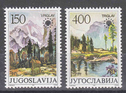 Yugoslavia Republic 1987 Nature Mi#2211-2212 Mint Never Hinged - Unused Stamps