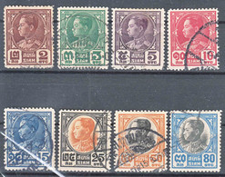 Thailand 1928 Mi#199-206 Used - Thaïlande