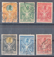 Thailand 1910 Mi#94-99 Used - Thaïlande