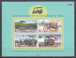 Thailand 1997 Cycles Taxi Mi#Block 104 Mint Never Hinged - Thailand