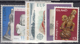 Europa CEPT 1974 Belgium, Turkey, Austria, Finland, Spain, Island, Mint Never Hinged - 1974