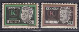 Uruguay John F. Kennedy 1965, Mint Hinged - Kennedy (John F.)