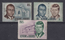 Burundi John F. Kennedy 1966, Mint Hinged - Kennedy (John F.)