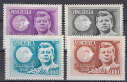 Venezuela John F. Kennedy 1965, Mint Never Hinged - Kennedy (John F.)