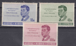 Cyprus, John F. Kennedy 1965, Mint Never Hinged - Kennedy (John F.)