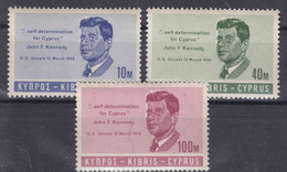 Cyprus, John F. Kennedy 1965, Mint Never Hinged - Kennedy (John F.)