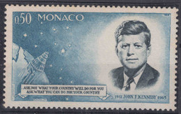 Monaco, John F. Kennedy 1964, Mint Never Hinged - Kennedy (John F.)