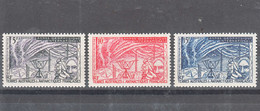 France Colonies, TAAF 1957 Mi#10-12 Mint Never Hinged - Neufs