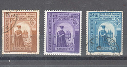 Romania 1941 Mi#703-705 Mint Hinged/used - Gebraucht