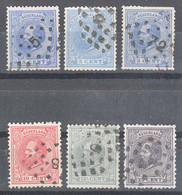 Netherlands 1872 King Willem III Lot - Used Stamps