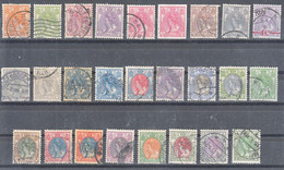 Netherlands Queen Wilhelmina Used Lot - Oblitérés