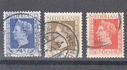 Netherlands 1948 Mi#500-502 Used - Gebruikt