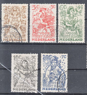 Netherlands 1949 Children Mi#546-550 Used - Used Stamps