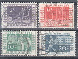 Netherlands 1952 Mi#593-596 Used - Used Stamps