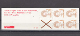 Netherlands 1991 Queen Beatrix Mi#1411 Carnet Booklet - Neufs