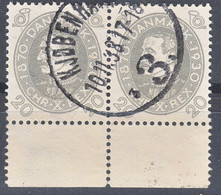 Denmark 1930 Mi#190 Used Pair - Oblitérés