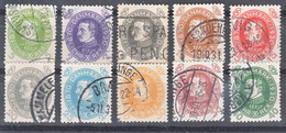 Denmark 1930 Mi#185-194 Used - Used Stamps
