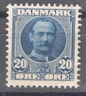 Denmark 1907 Mi#55 Mint Hinged - Nuevos