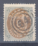Denmark 1870 Mi#19 Used - Used Stamps