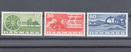 Denmark 1960 Mi#378-380 Mint Never Hinged - Nuevos