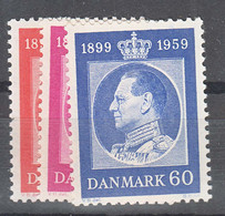 Denmark 1959 Mi#371-373 Mint Never Hinged - Unused Stamps