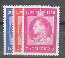 Denmark 1959 Mi#371-373 Mint Never Hinged - Nuevos